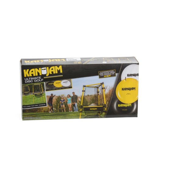 KAN JAM Black/Yellow Ultimate Disc Golf Set